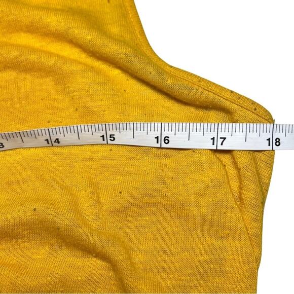 Old Navy Yellow Open Back Tank Top, M - Picture 8 of 9
